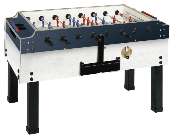 Table football Garlando Olympic Outdoor with glass cover and mechanical coin validator